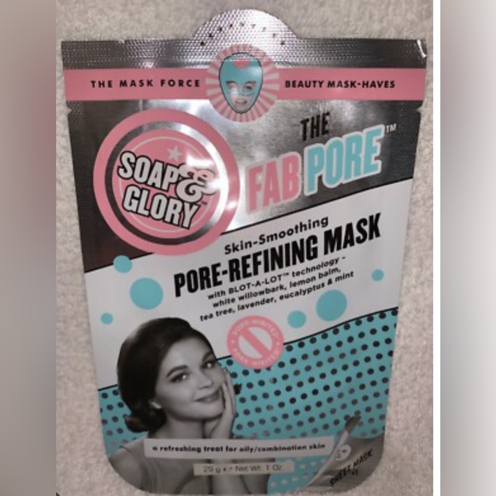 soap and glory the fab pore refining mask 🧼